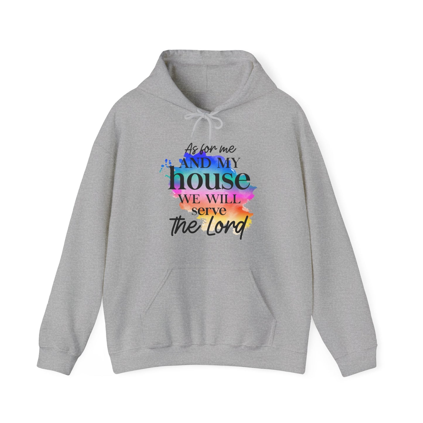 As For Me and My House - Unisex Heavy Blend Hooded Sweatshirt