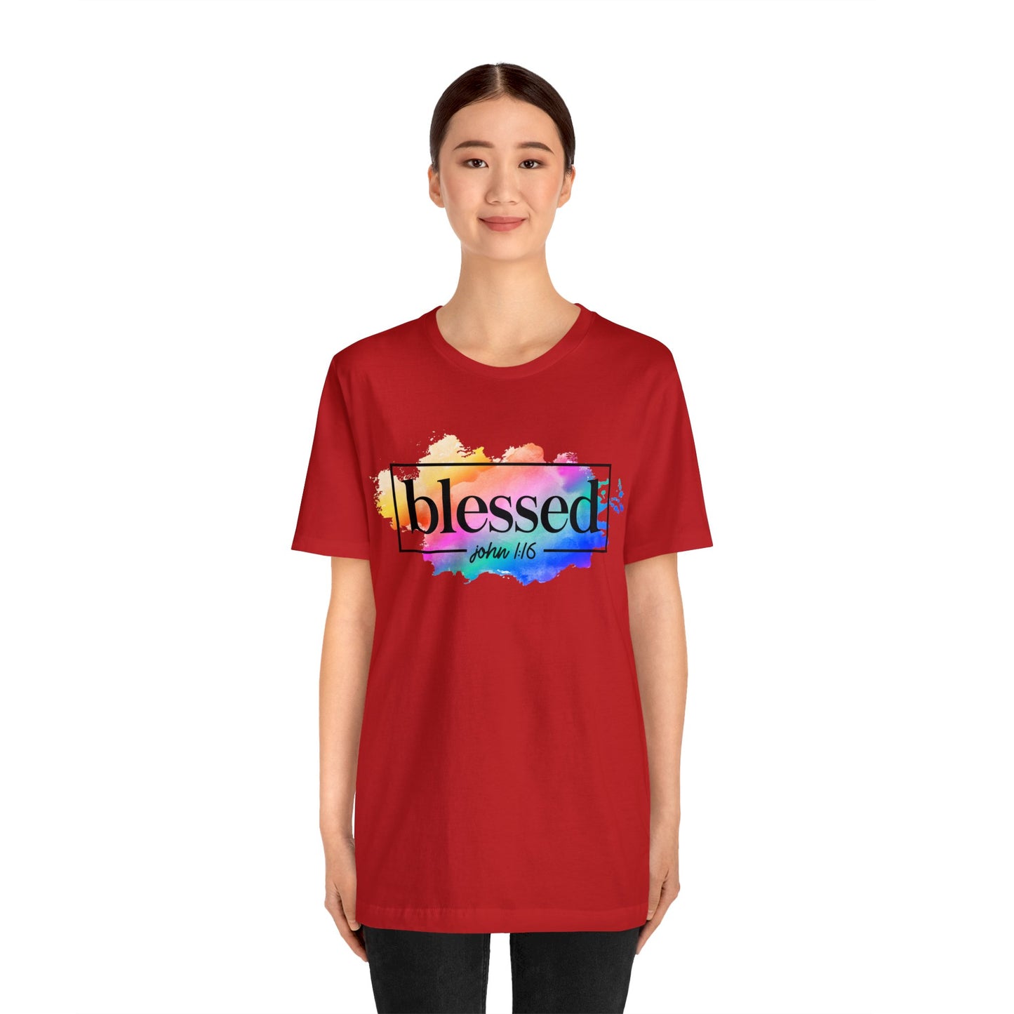 Blessed - Unisex Jersey Short Sleeve Tee