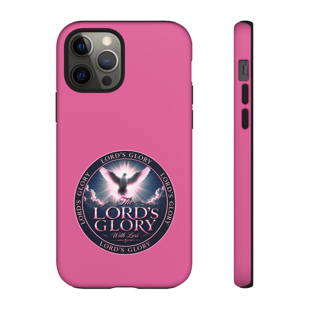 Christian Phone Case – "Lord's Glory with Lori" Dove Design Tough Case (Protective Phone Cover)