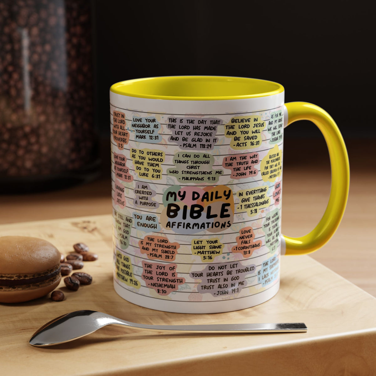 My Daily Bible Affirmations Coffee Mug 15oz/11oz