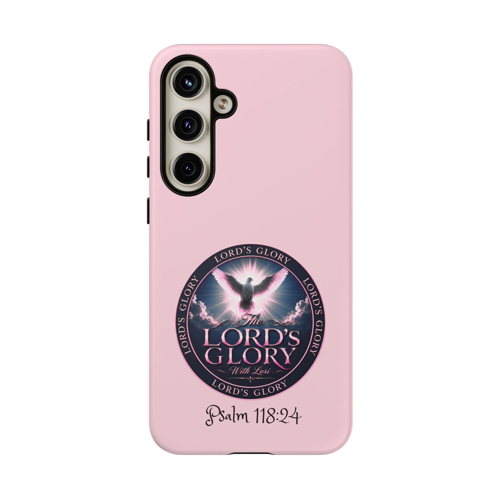 Christian Phone Case – "Lord's Glory with Lori" Dove Design Tough Case (Protective Phone Cover)