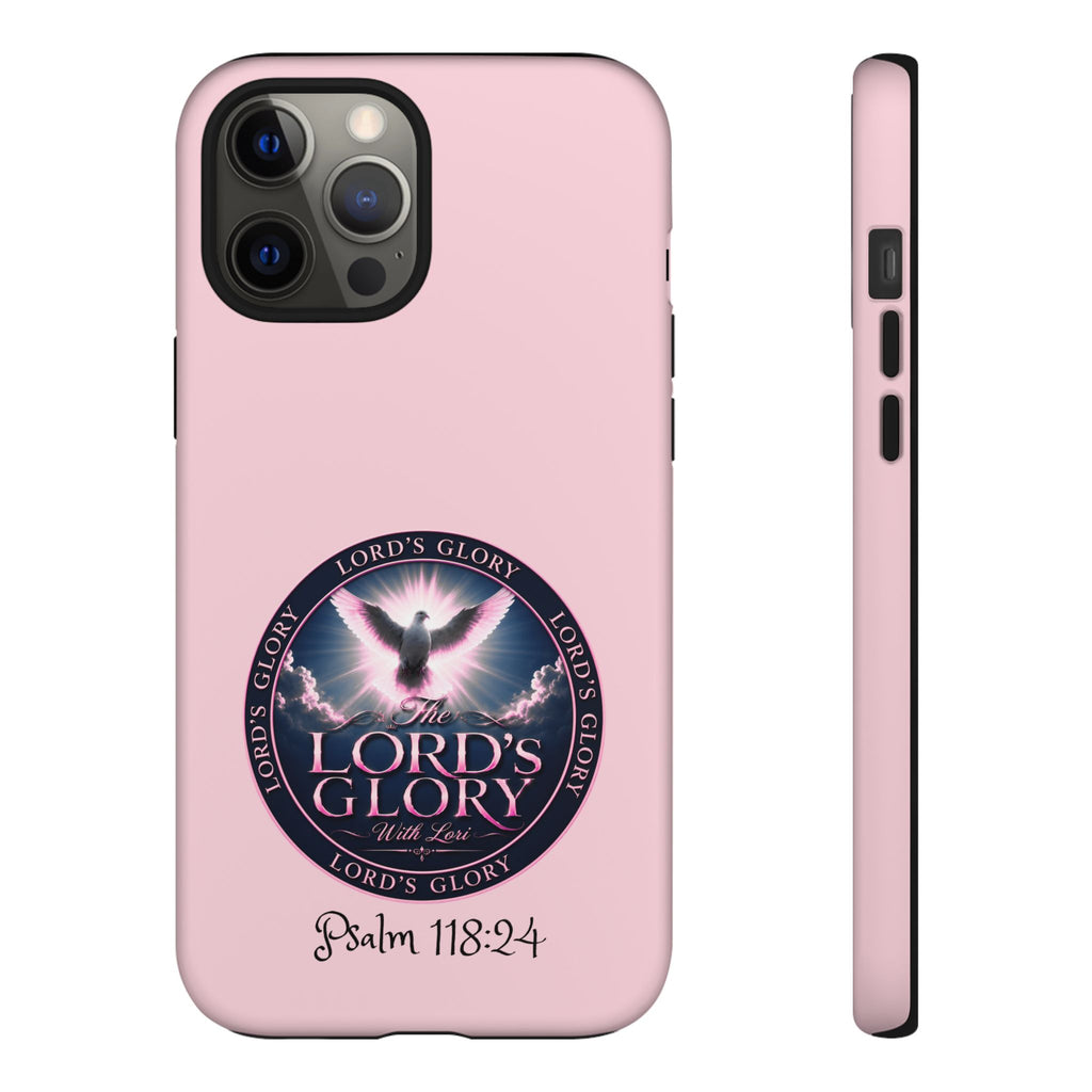 Christian Phone Case – "Lord's Glory with Lori" Dove Design Tough Case (Protective Phone Cover)
