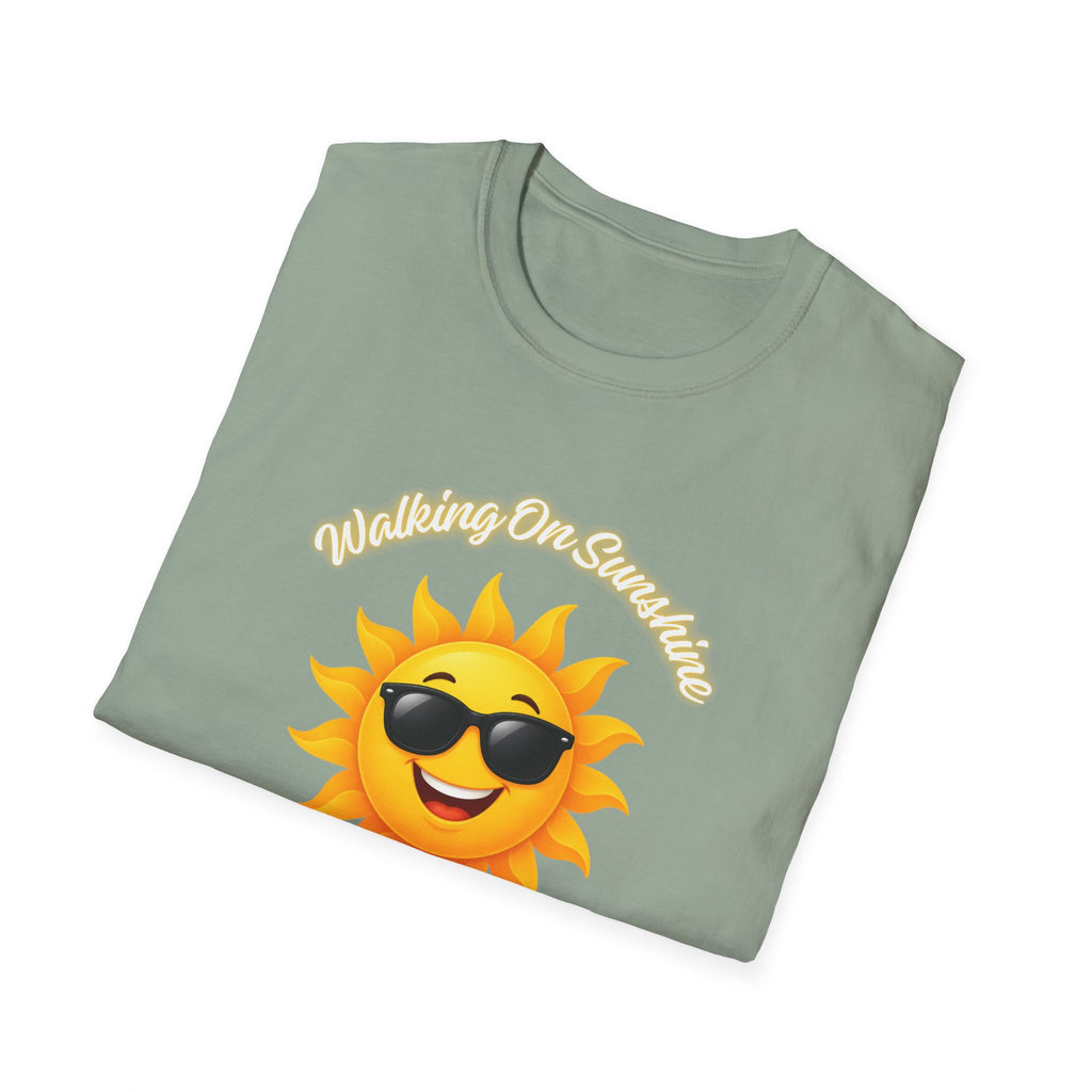 Sunshine Smiles T-Shirt — Sunglasses Sun with Psalm 118:24 Inspirational Tee
