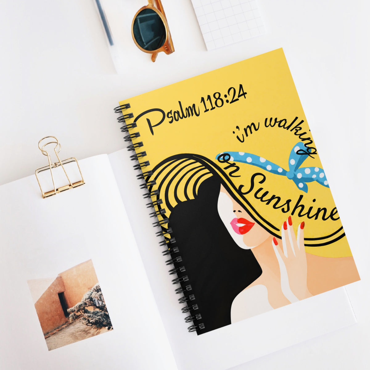 I'm Walking on Sunshine Spiral Notebook