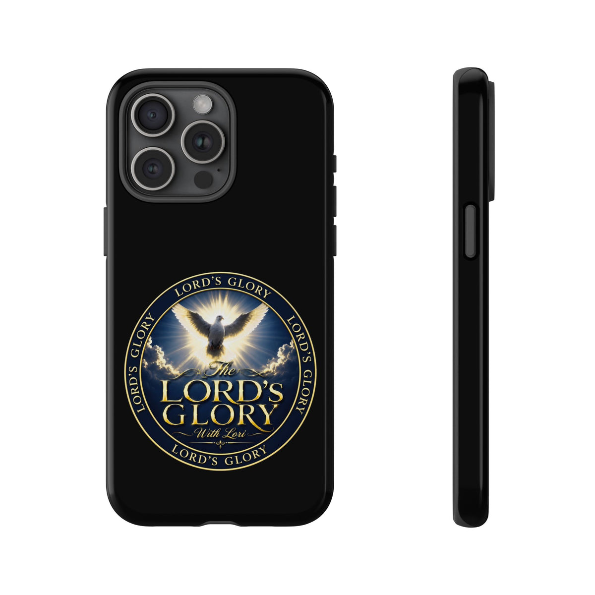 Lord's Glory with Lori Christian Phone Case — Dove & Light Religious iPhone Cover