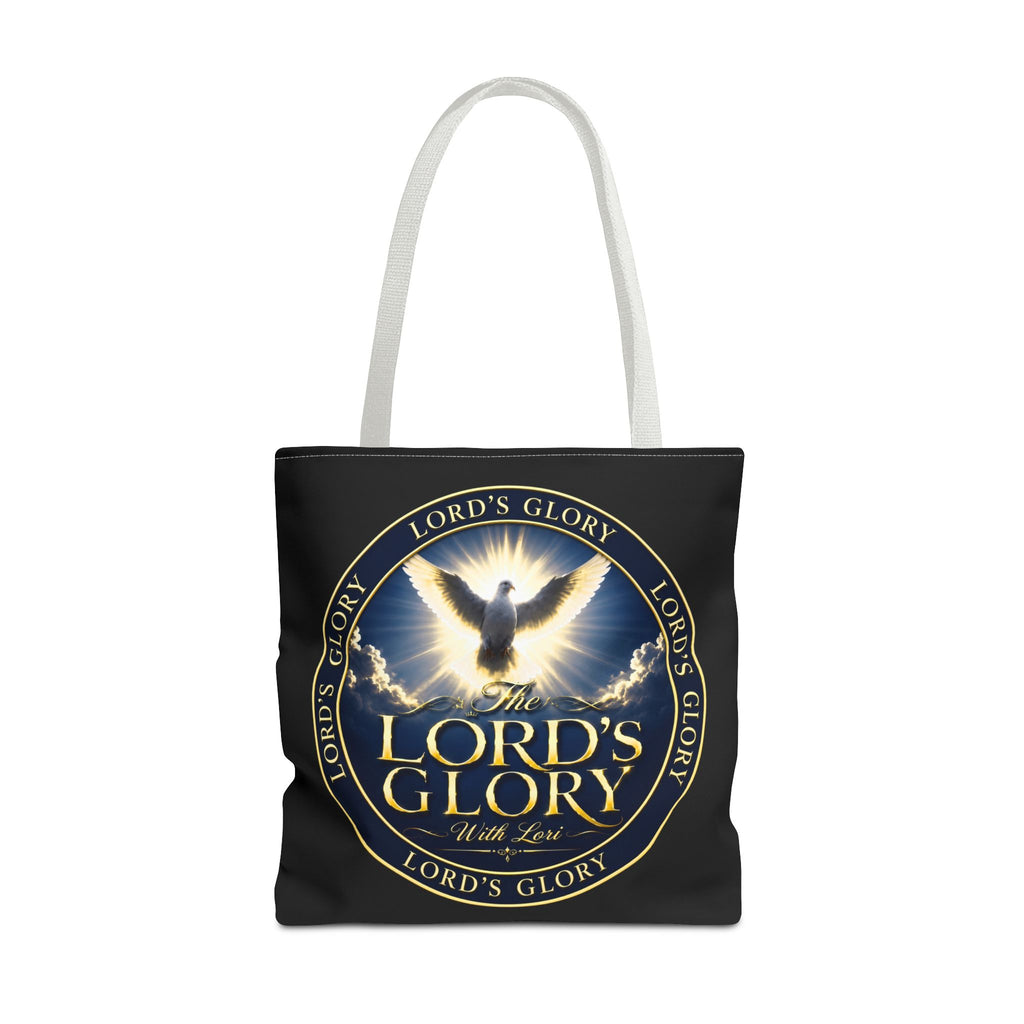 Tote Bag — "The Lord's Glory with Lori" Christian Dove Tote (Faith-Inspired Church Bag)
