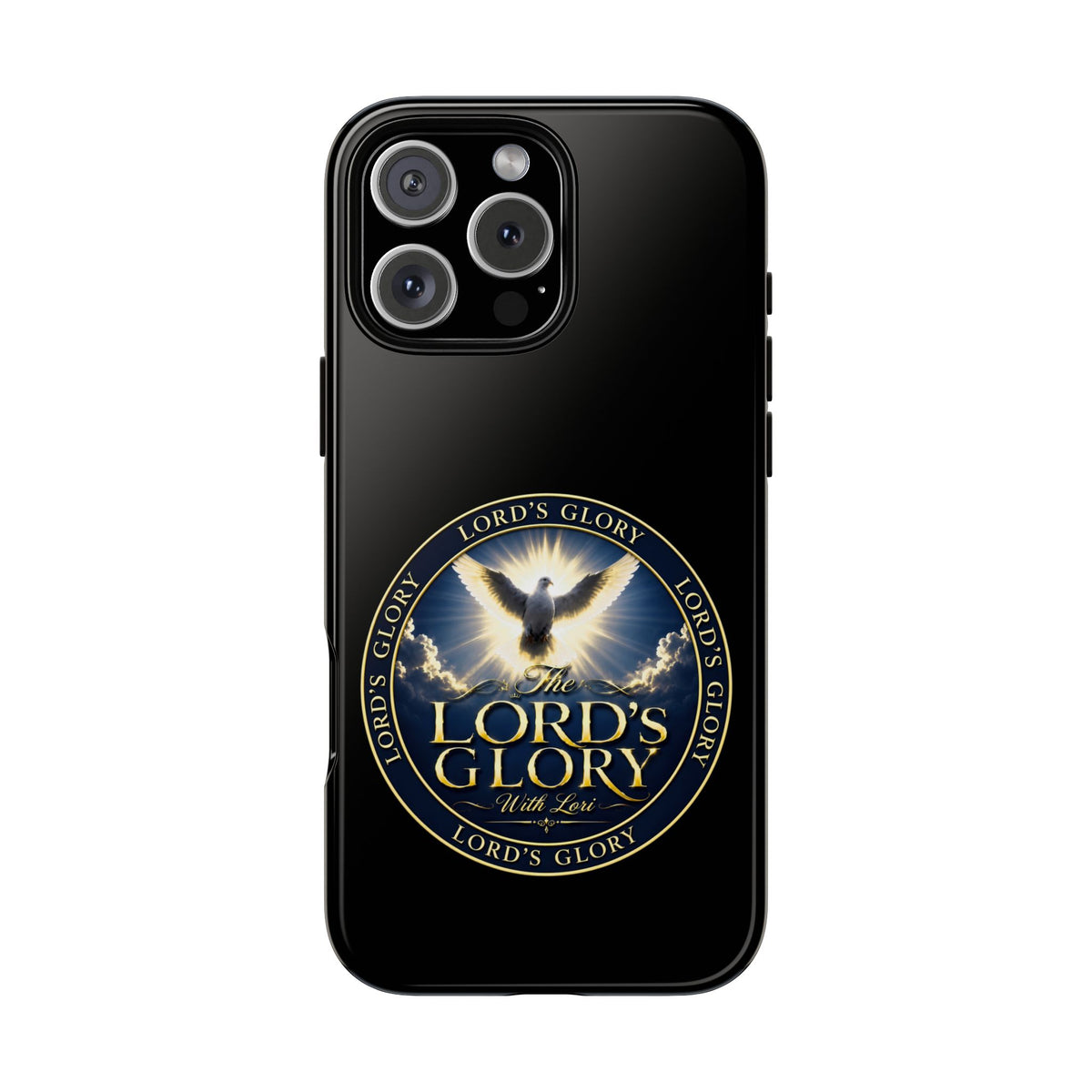Lord's Glory with Lori Christian Phone Case — Dove & Light Religious iPhone Cover