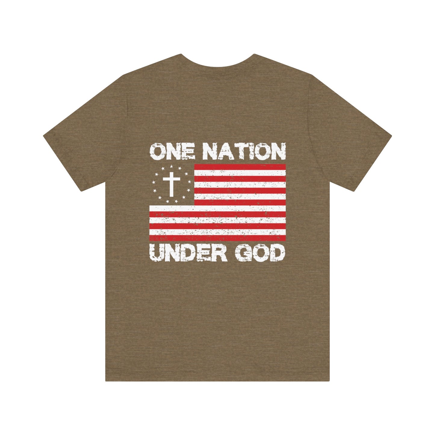 One Nation Under GOD - Unisex Jersey Short Sleeve Tee