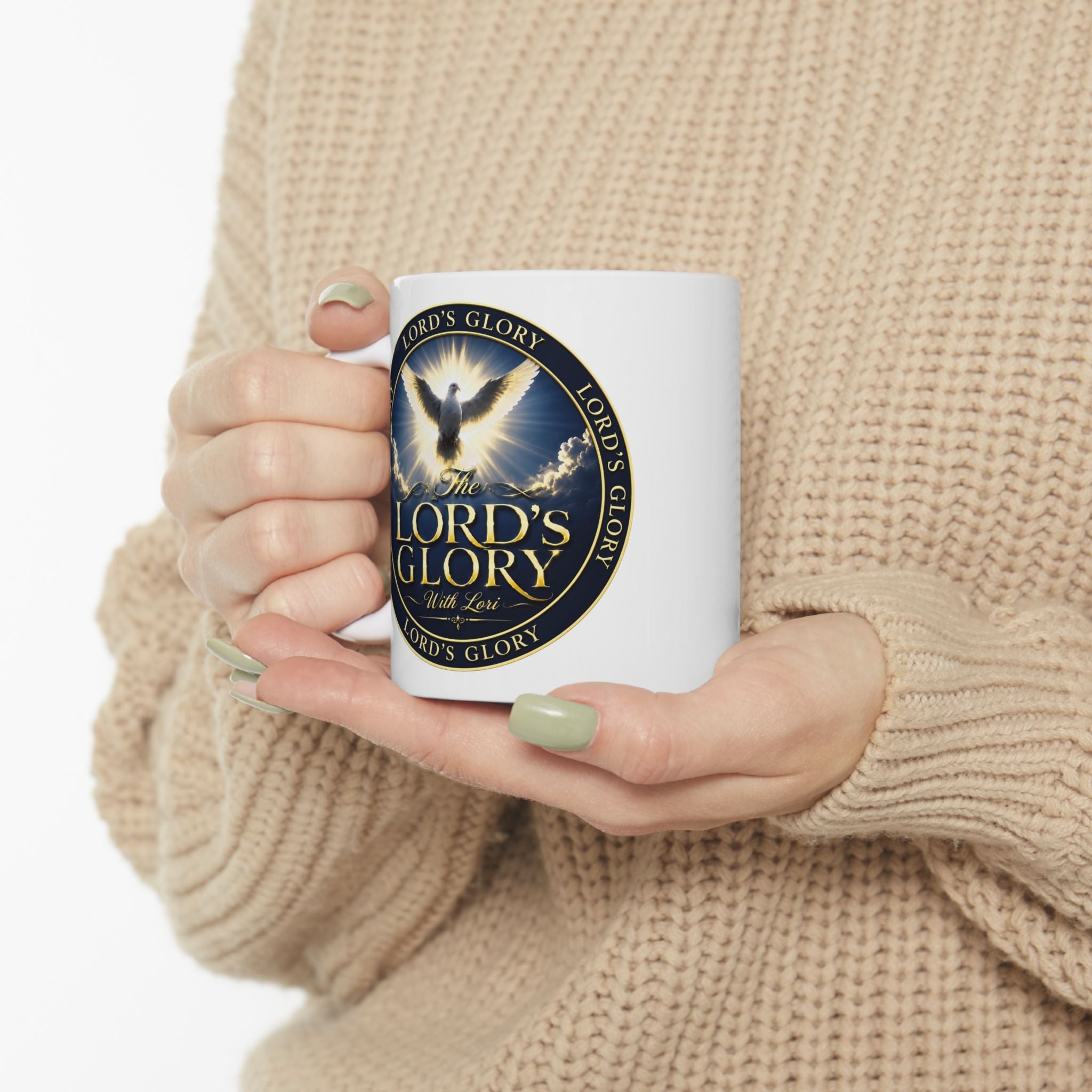 Lords Glory with Lori  Faith Coffee Mug — "To God Be The Glory" Ceramic Christian Gift (11oz/15oz)
