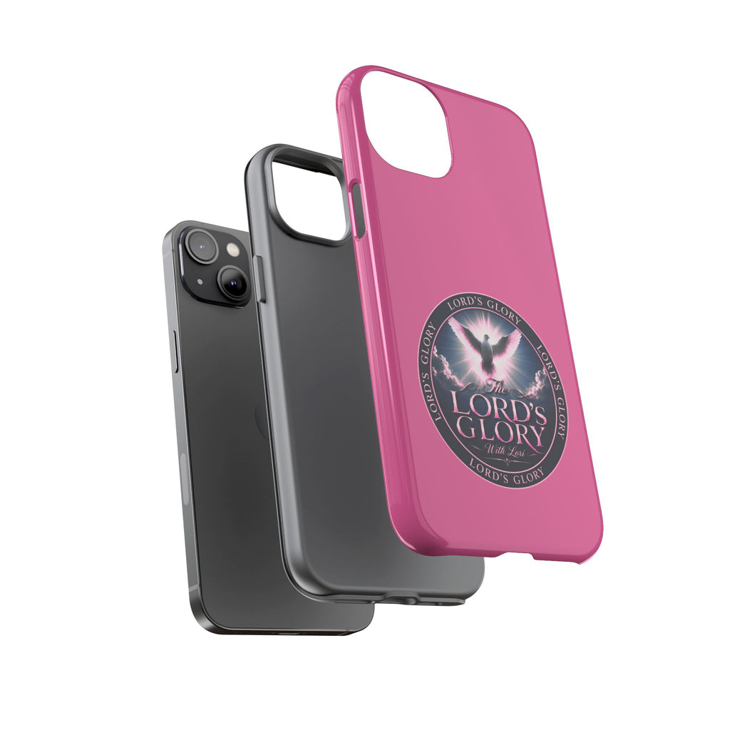 Christian Phone Case – "Lord's Glory with Lori" Dove Design Tough Case (Protective Phone Cover)