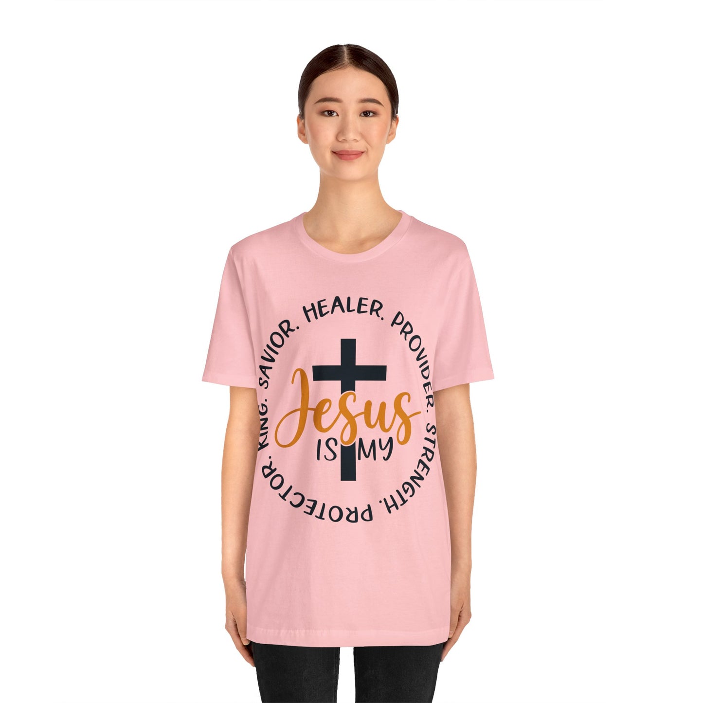 Savior Healer Provider - Unisex Jersey Short Sleeve Tee