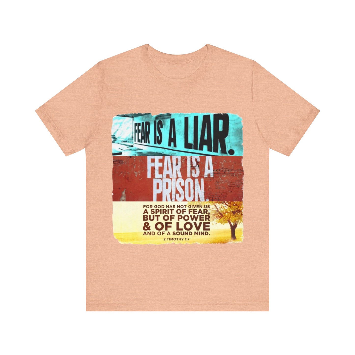 FEAR is a LIAR! - Unisex Jersey Short Sleeve Tee