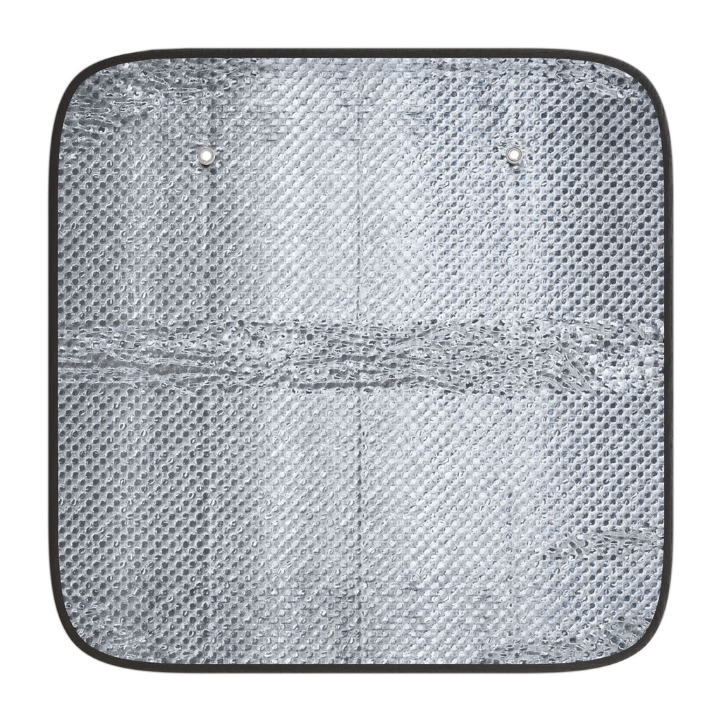 Car Sun Shade - "The Lord's Glory with Lori" Dove & Clouds Christian Windshield Cover