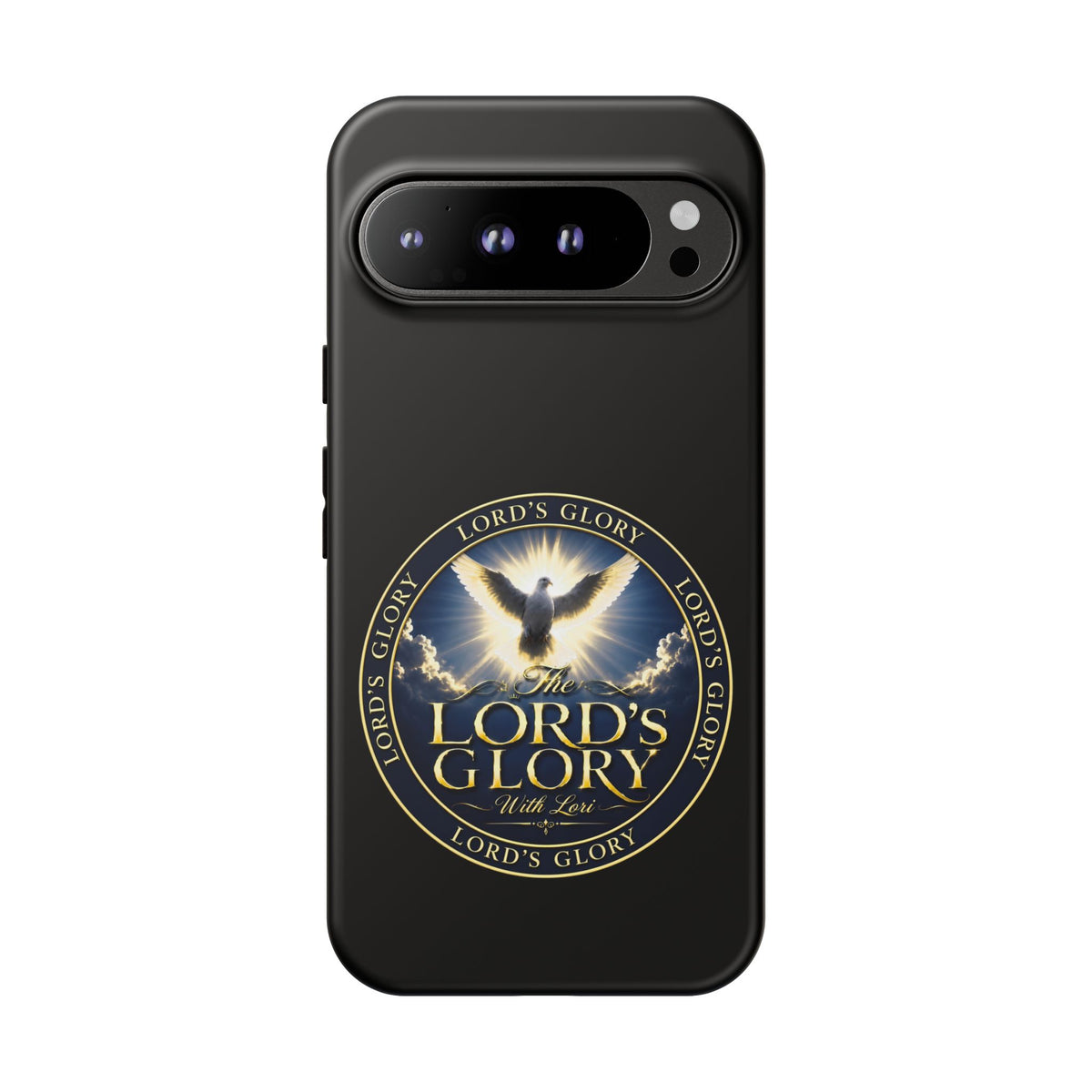 Lord's Glory with Lori Christian Phone Case — Dove & Light Religious iPhone Cover