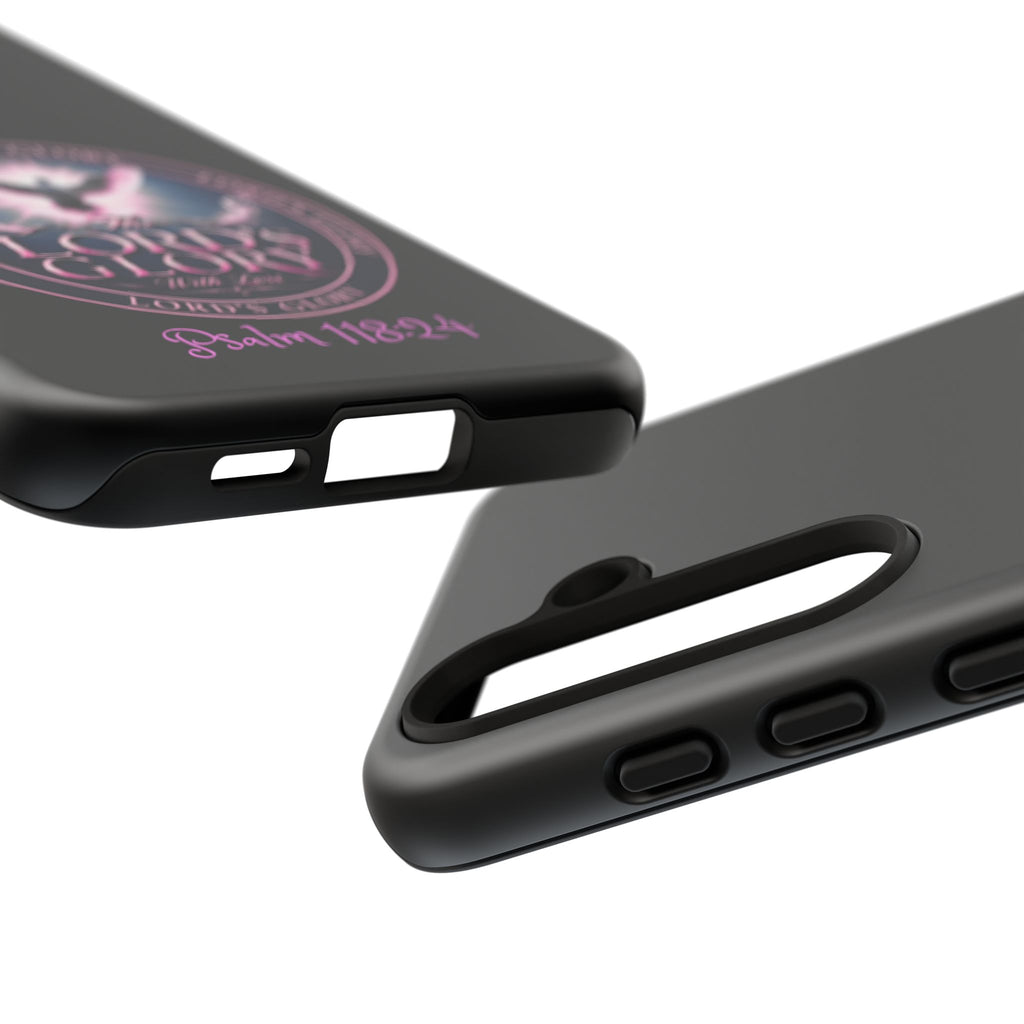 Christian Phone Case – "Lord's Glory with Lori" Dove Design Tough Case (Protective Phone Cover)