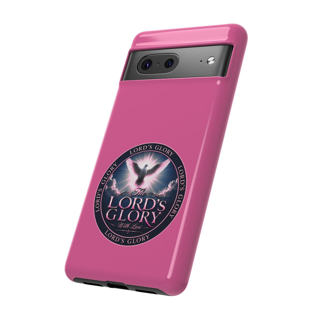 Christian Phone Case – "Lord's Glory with Lori" Dove Design Tough Case (Protective Phone Cover)