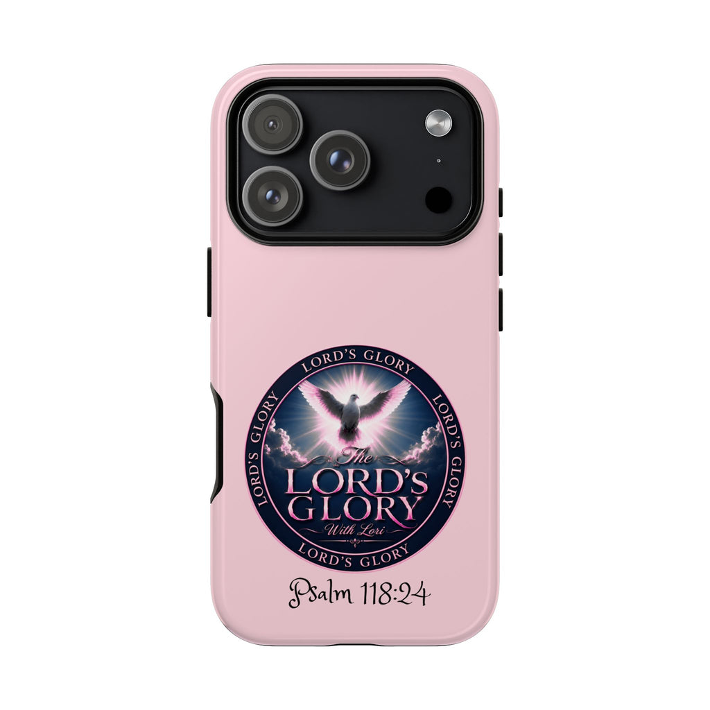 Christian Phone Case – "Lord's Glory with Lori" Dove Design Tough Case (Protective Phone Cover)