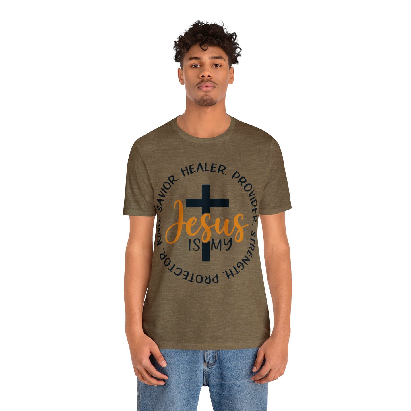 Savior Healer Provider - Unisex Jersey Short Sleeve Tee