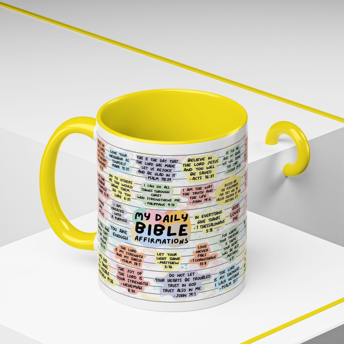 My Daily Bible Affirmations Coffee Mug 15oz/11oz