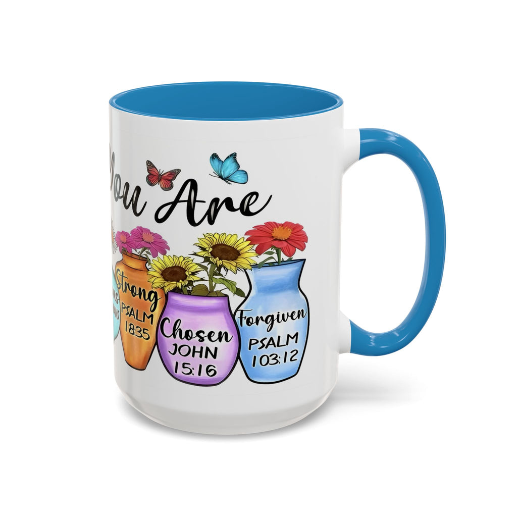 God Says You Are - You Are Loved Christian Bible Verse Coffee Mug
