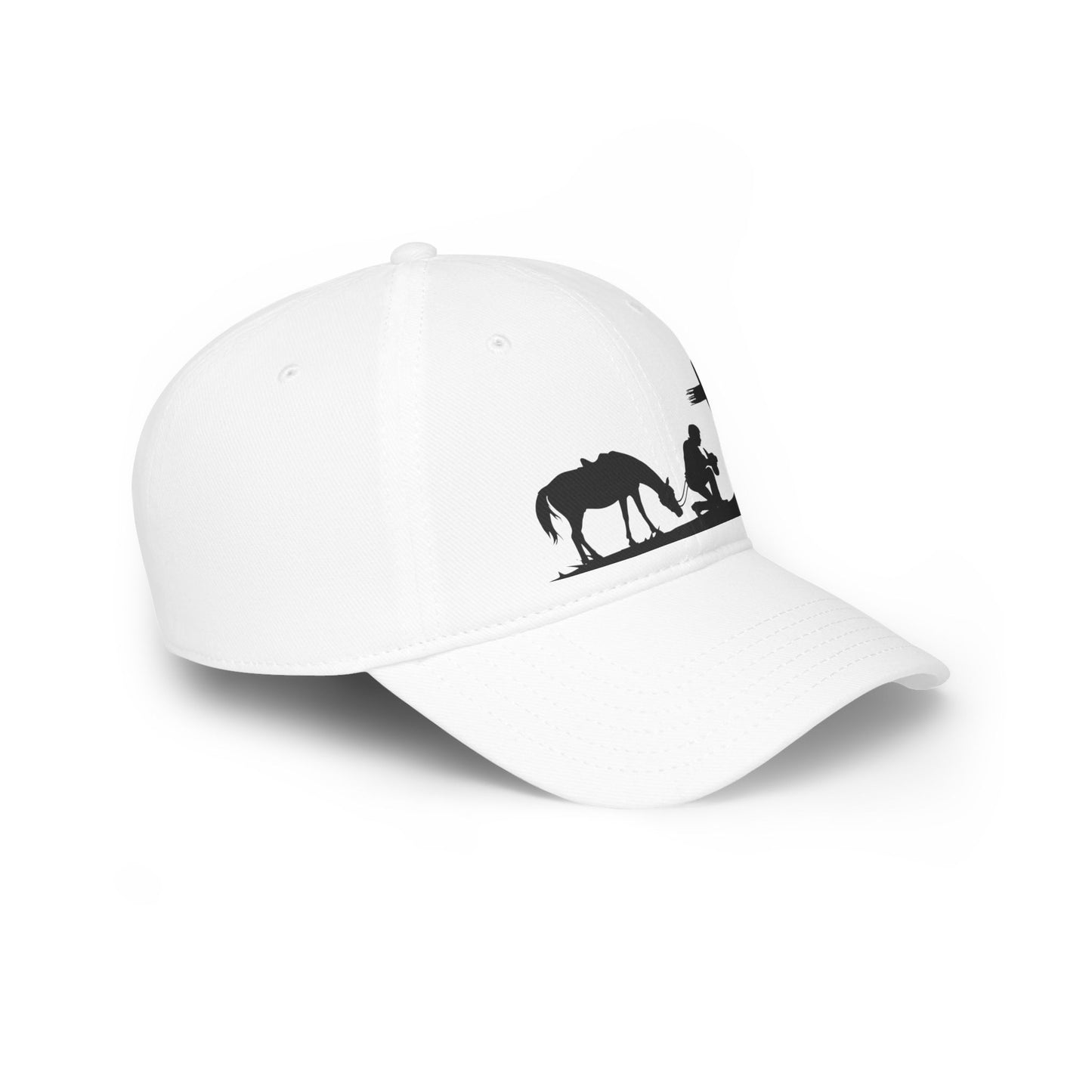 Real Men Pray / Cowboy and the Cross / Low Profile Baseball Cap