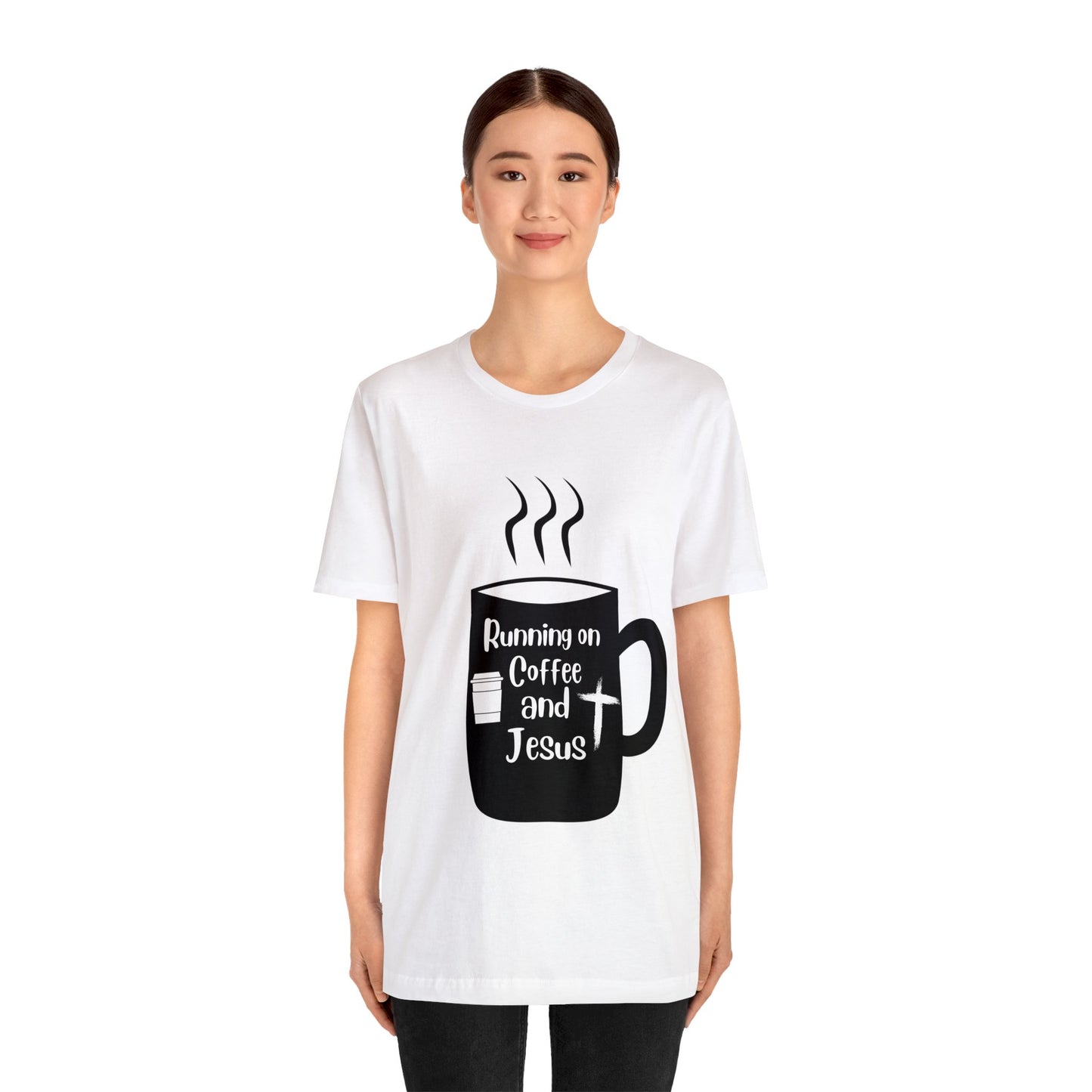 Coffee and JESUS - Unisex Jersey Short Sleeve Tee