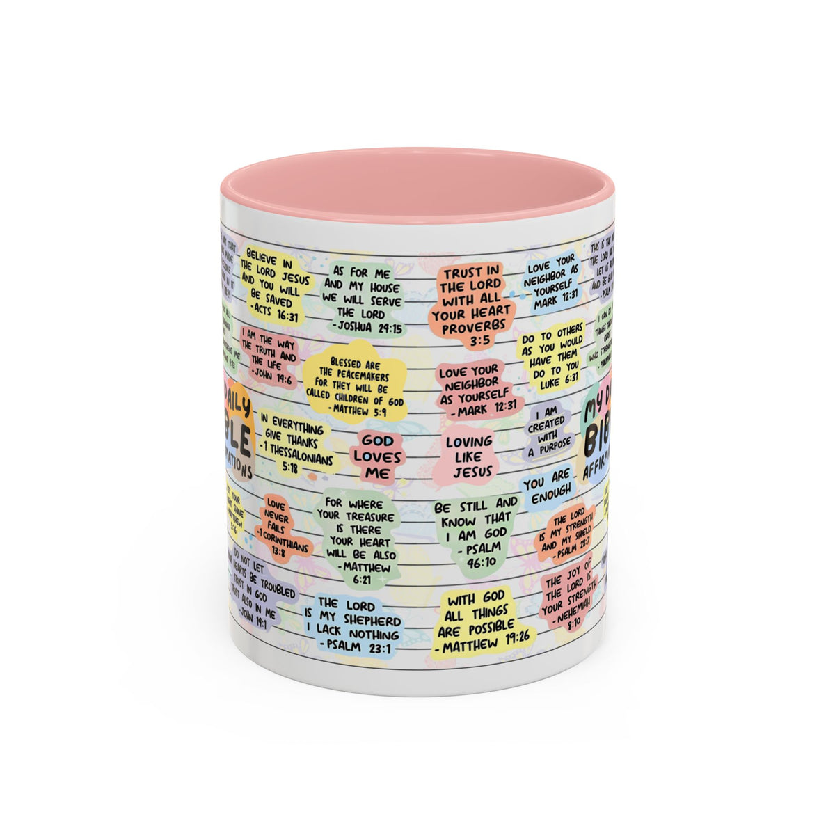 My Daily Bible Affirmations Coffee Mug 15oz/11oz