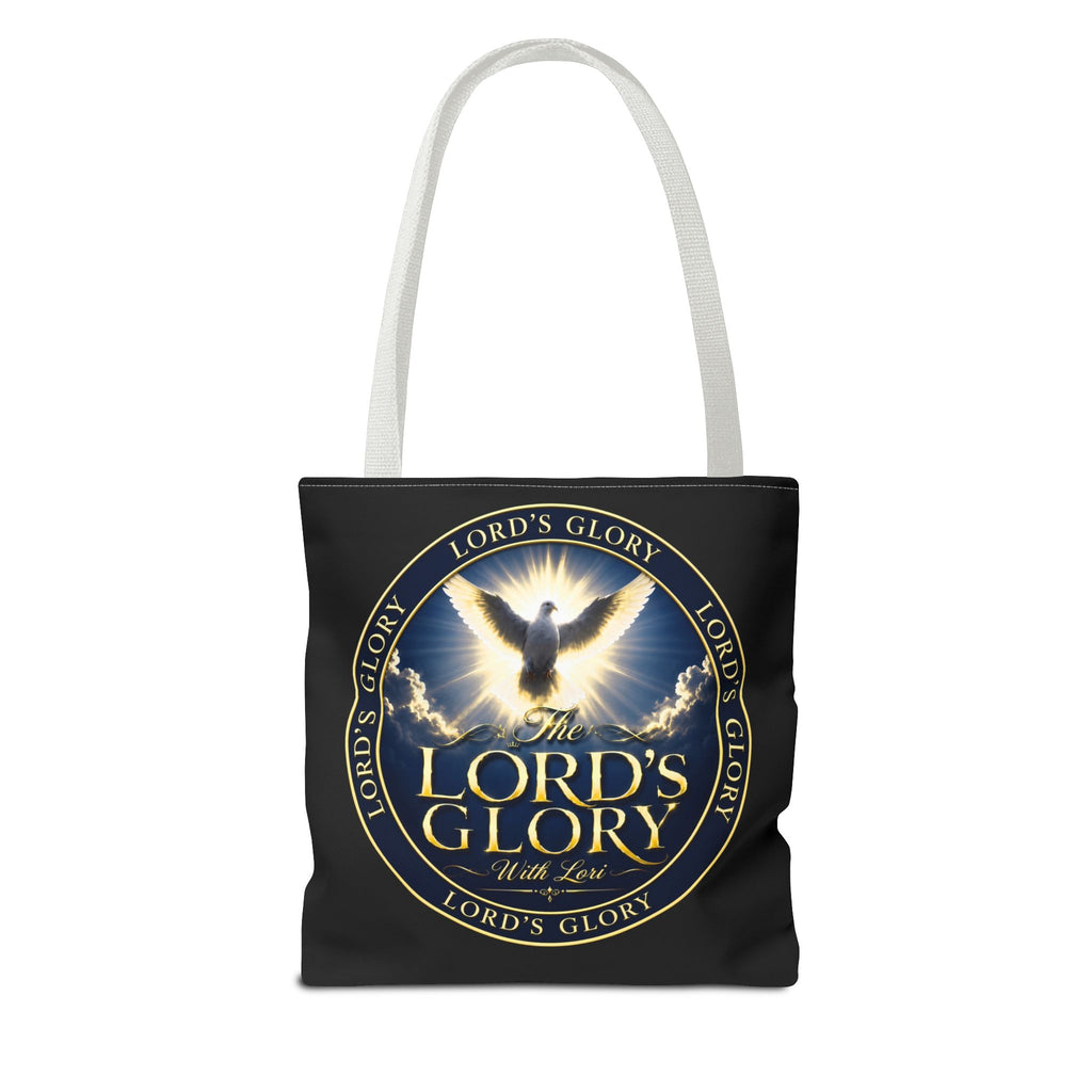 Tote Bag — "The Lord's Glory with Lori" Christian Dove Tote (Faith-Inspired Church Bag)