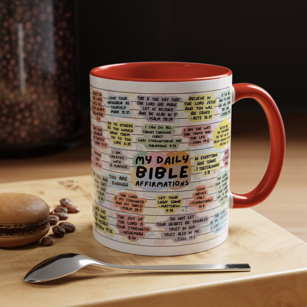 My Daily Bible Affirmations Coffee Mug 15oz/11oz