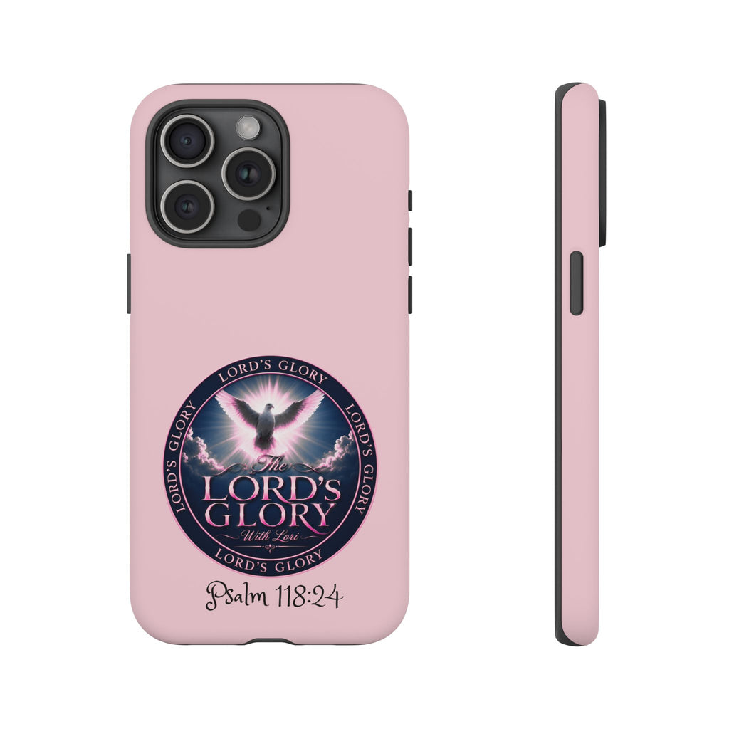 Christian Phone Case – "Lord's Glory with Lori" Dove Design Tough Case (Protective Phone Cover)