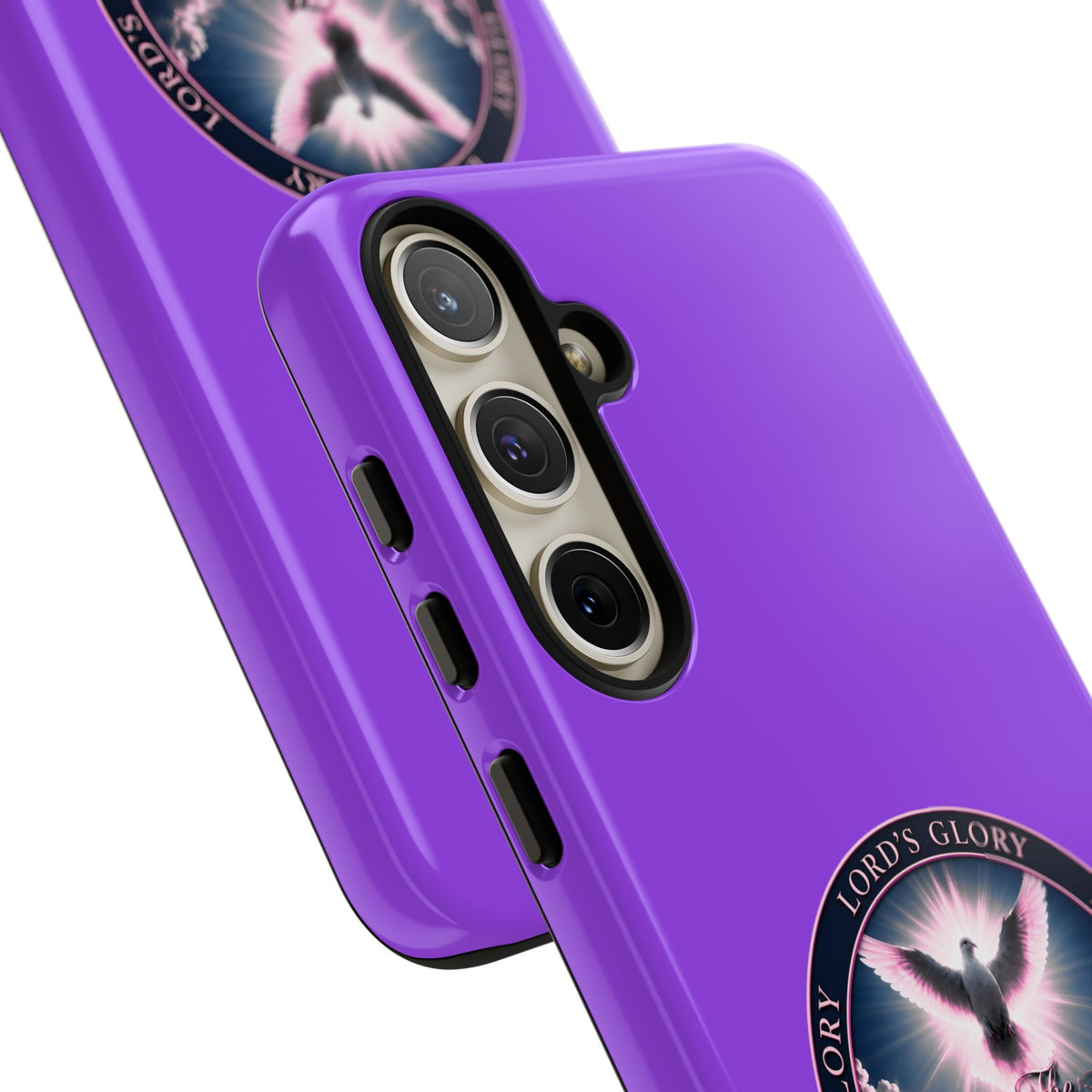 Christian Phone Case – "Lord's Glory with Lori" Dove Design Tough Case (Protective Phone Cover)