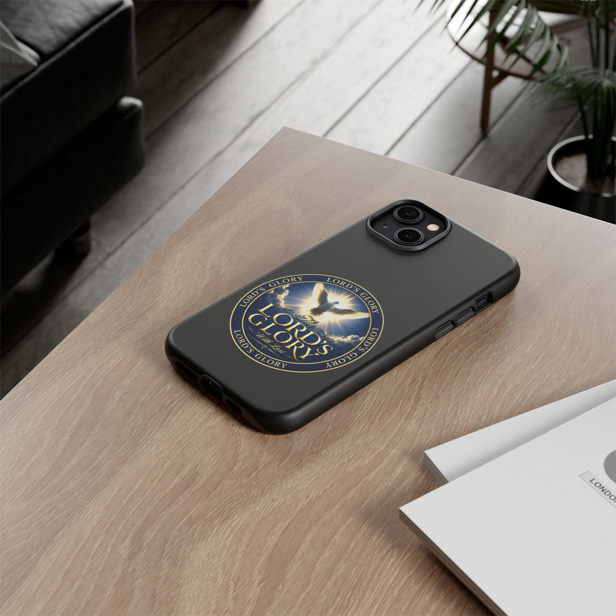 Lord's Glory with Lori Christian Phone Case — Dove & Light Religious iPhone Cover