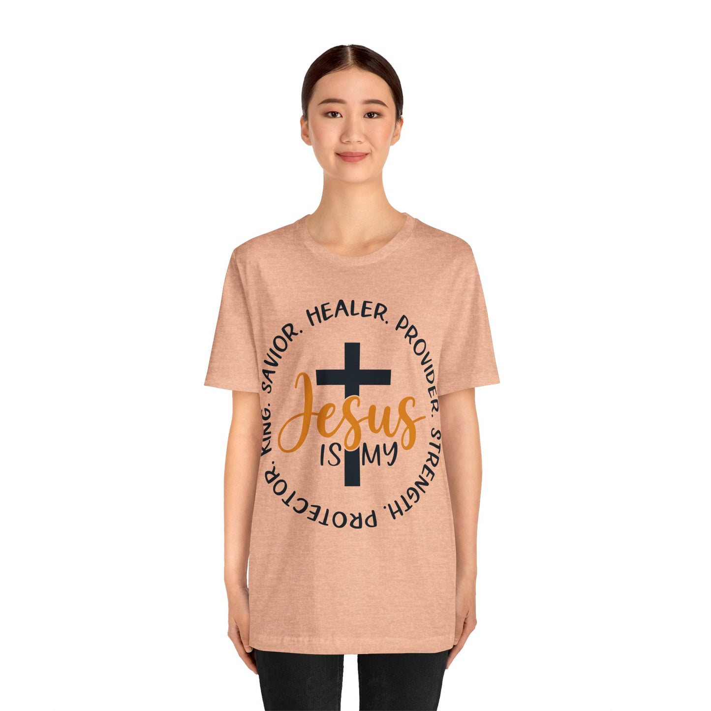 Savior Healer Provider - Unisex Jersey Short Sleeve Tee