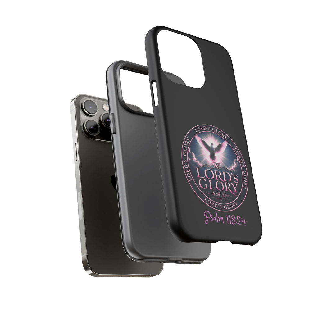 Christian Phone Case – "Lord's Glory with Lori" Dove Design Tough Case (Protective Phone Cover)