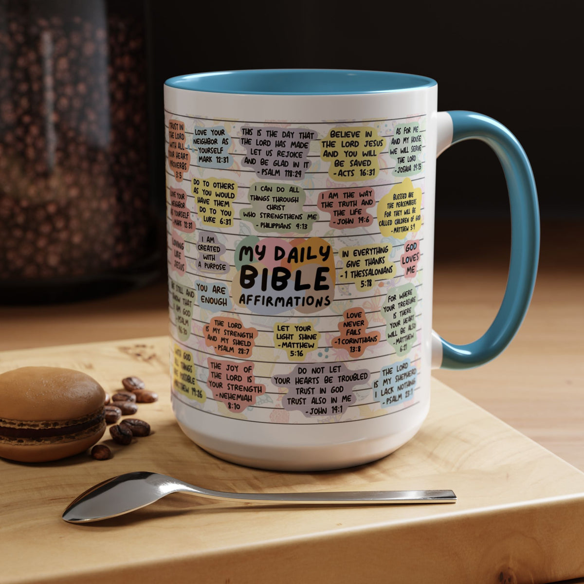 My Daily Bible Affirmations Coffee Mug 15oz/11oz