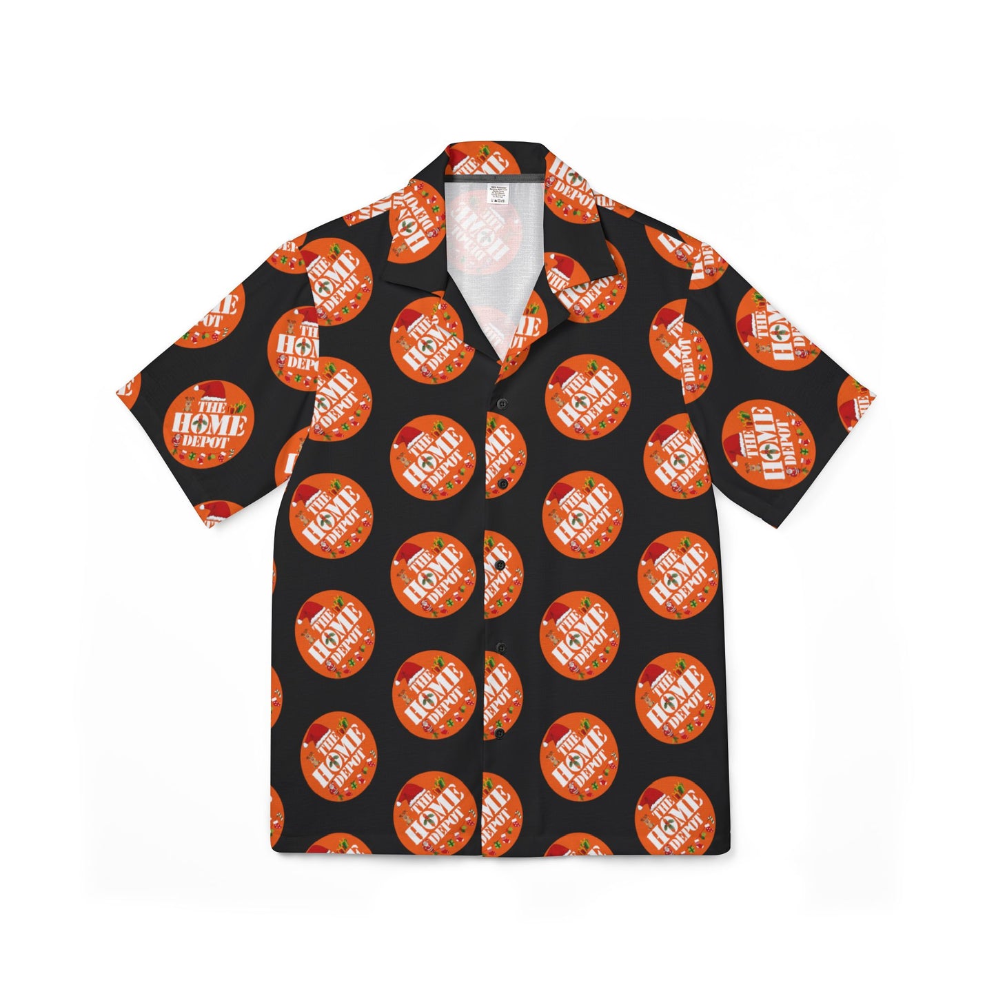 Home Depot Men's Hawaiian Camp Shirt (AOP)