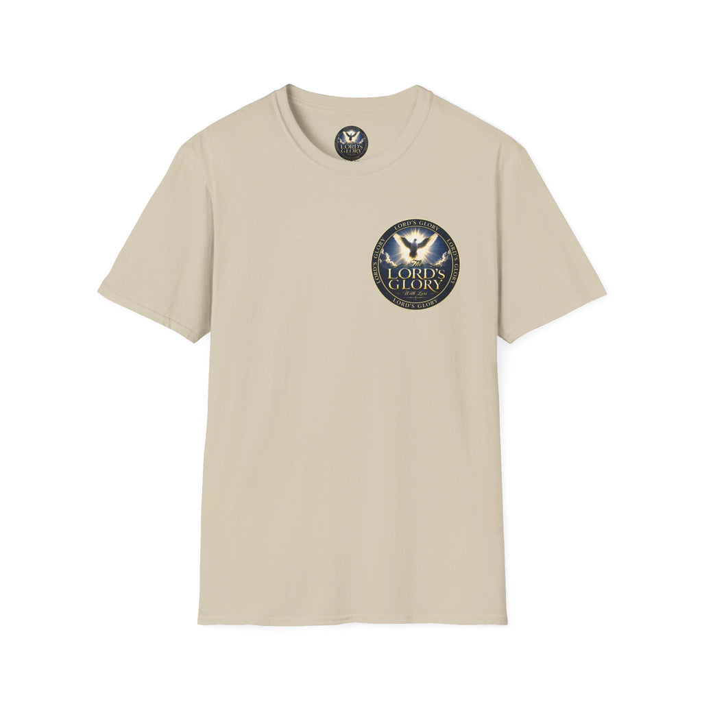 Lord's Glory with Lori Dove T‑Shirt — Christian Faith Logo Tee