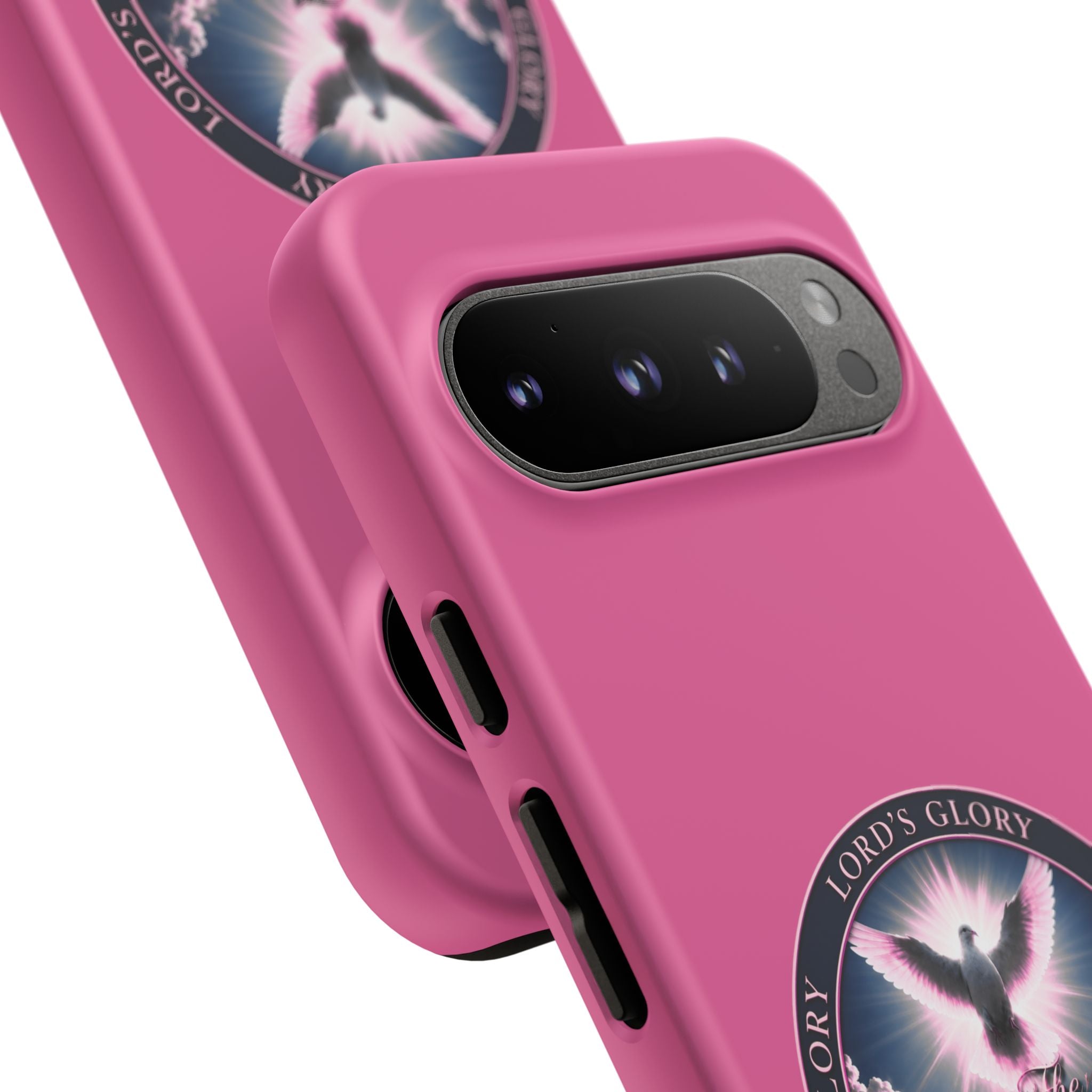 Christian Phone Case – "Lord's Glory with Lori" Dove Design Tough Case (Protective Phone Cover)