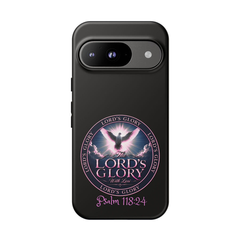 Christian Phone Case – "Lord's Glory with Lori" Dove Design Tough Case (Protective Phone Cover)
