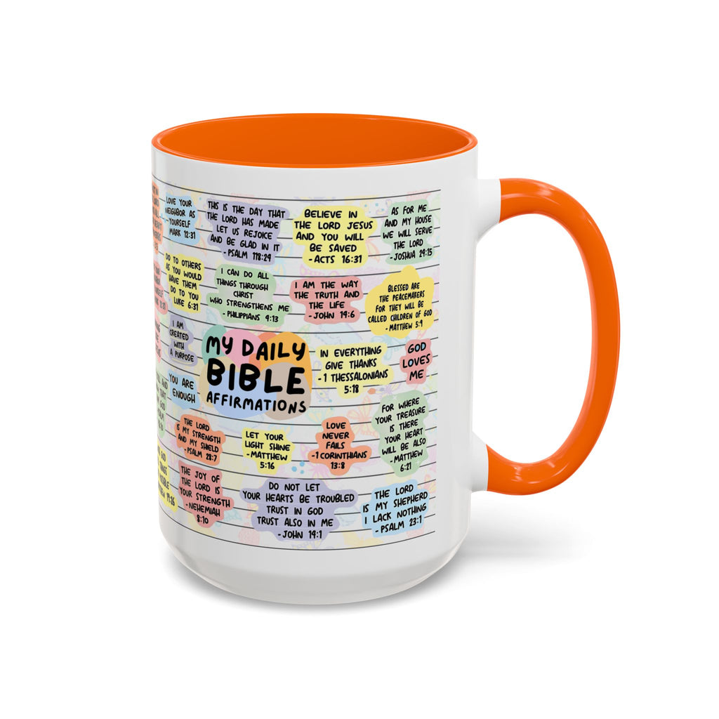My Daily Bible Affirmations Coffee Mug 15oz/11oz