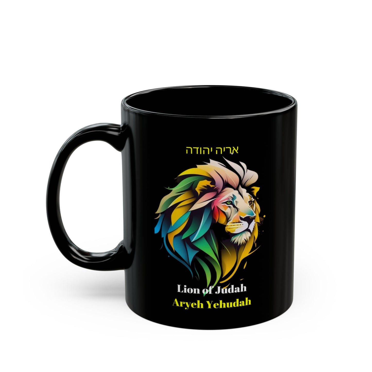 Lion of Judah Black Mug (11oz, 15oz)