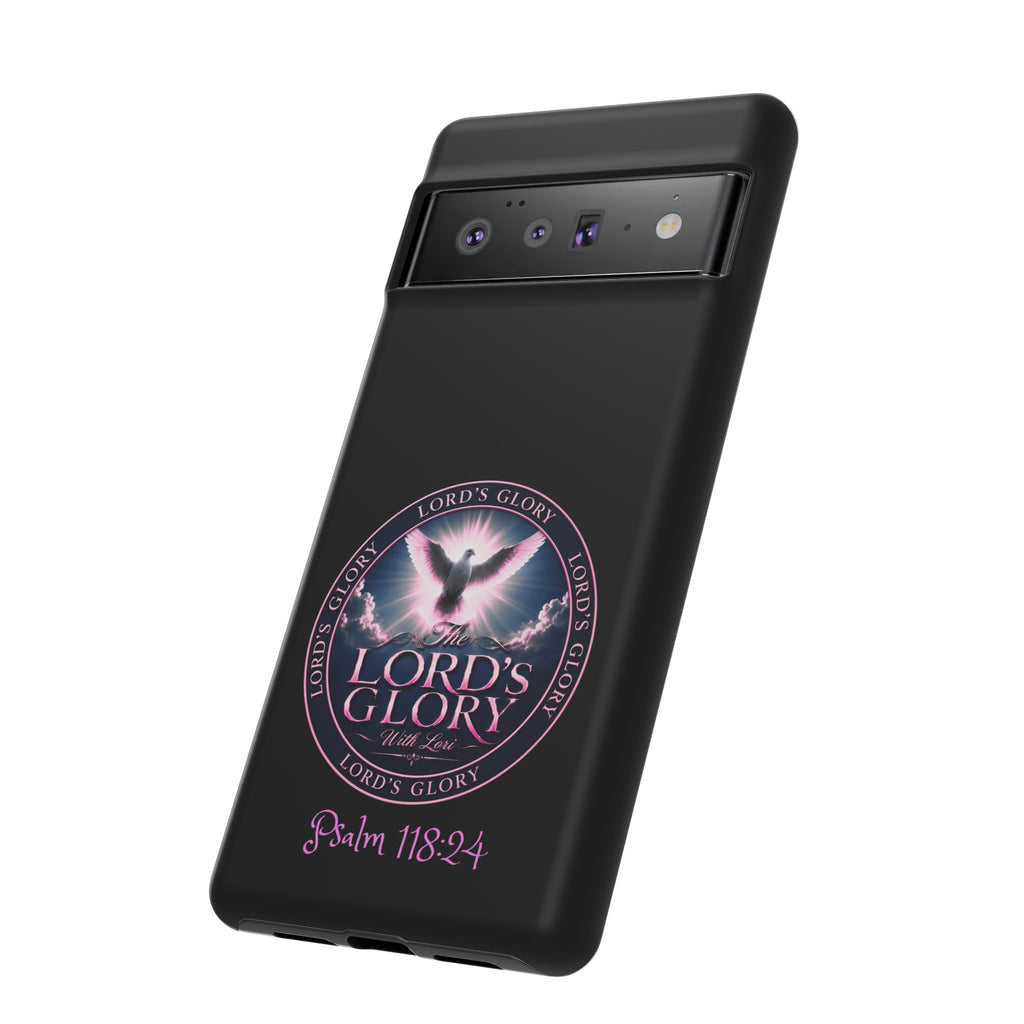 Christian Phone Case – "Lord's Glory with Lori" Dove Design Tough Case (Protective Phone Cover)