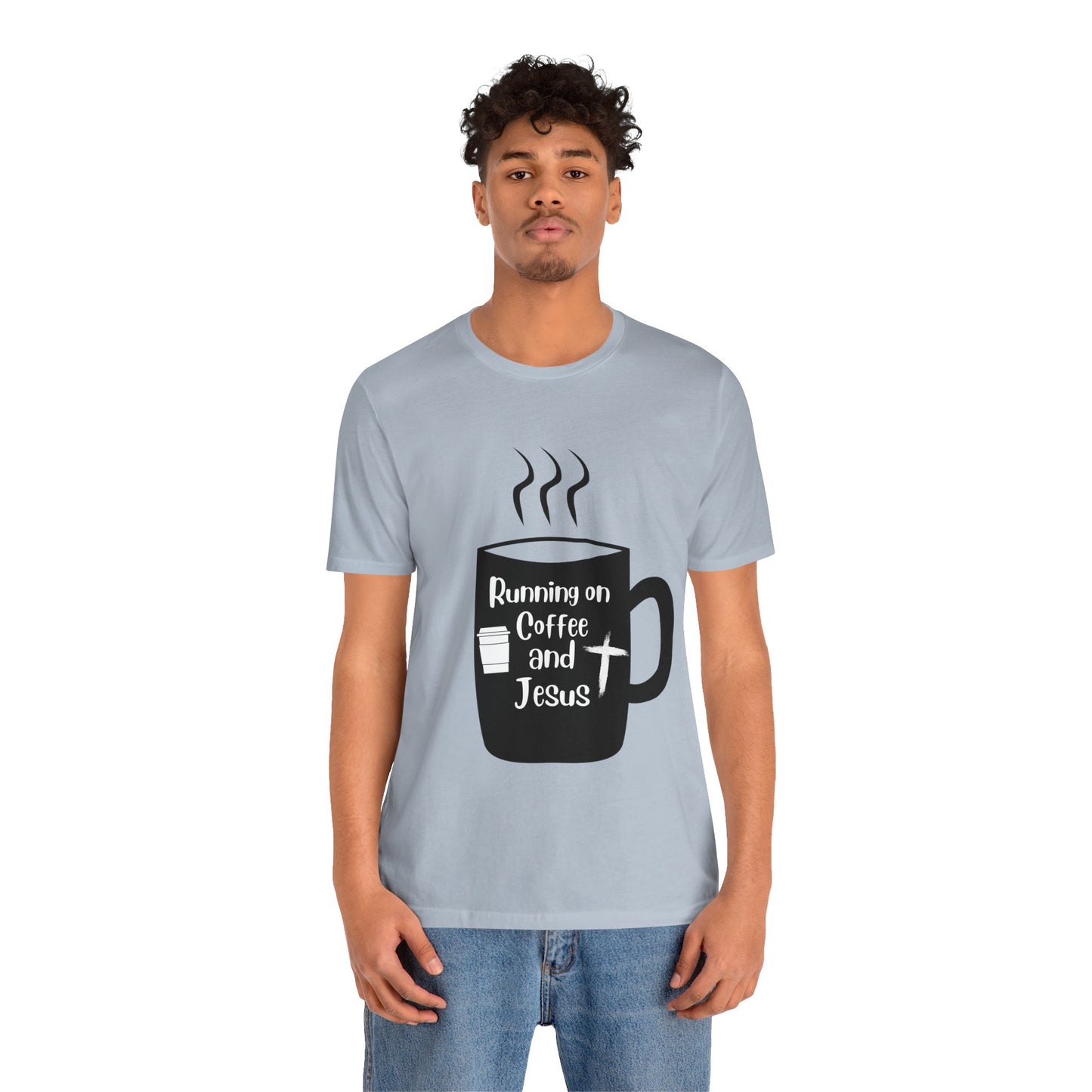 Coffee and JESUS - Unisex Jersey Short Sleeve Tee