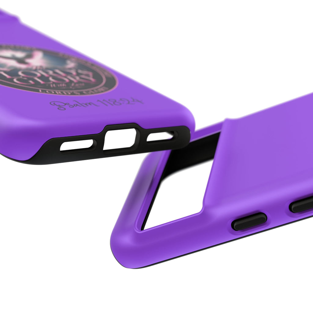 Christian Phone Case – "Lord's Glory with Lori" Dove Design Tough Case (Protective Phone Cover)