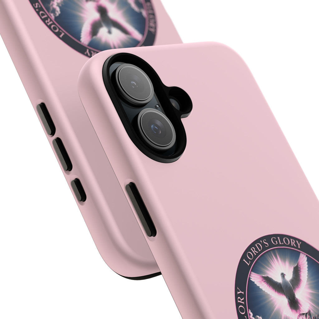 Christian Phone Case – "Lord's Glory with Lori" Dove Design Tough Case (Protective Phone Cover)