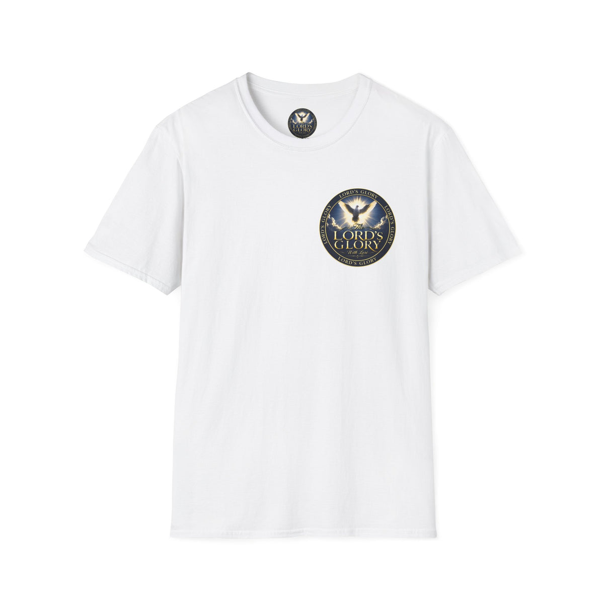 Lord's Glory with Lori Dove T‑Shirt — Christian Faith Logo Tee