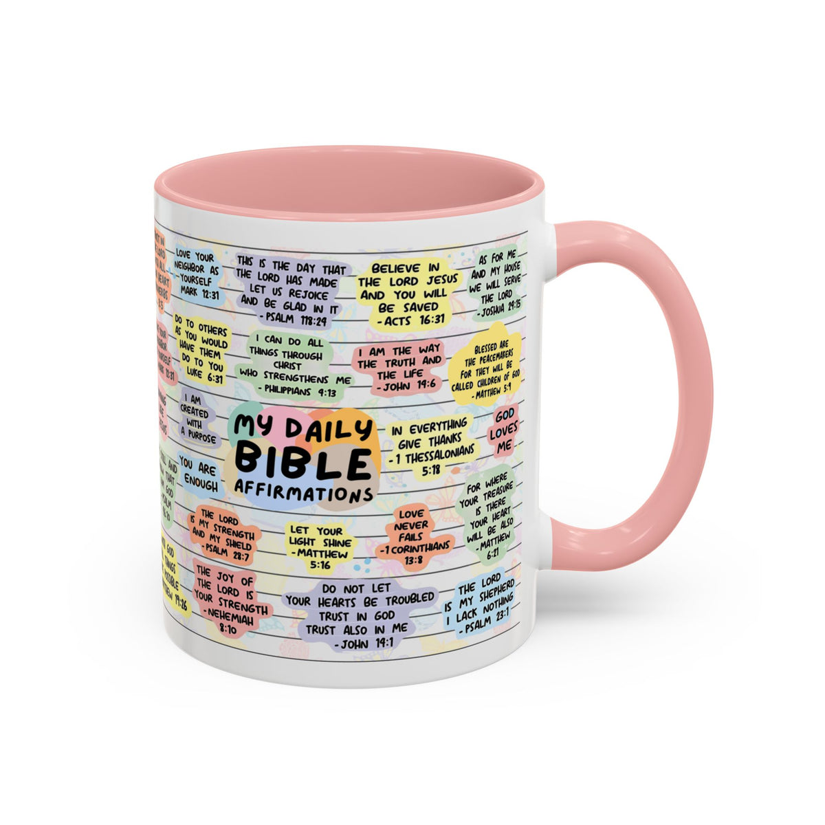 My Daily Bible Affirmations Coffee Mug 15oz/11oz