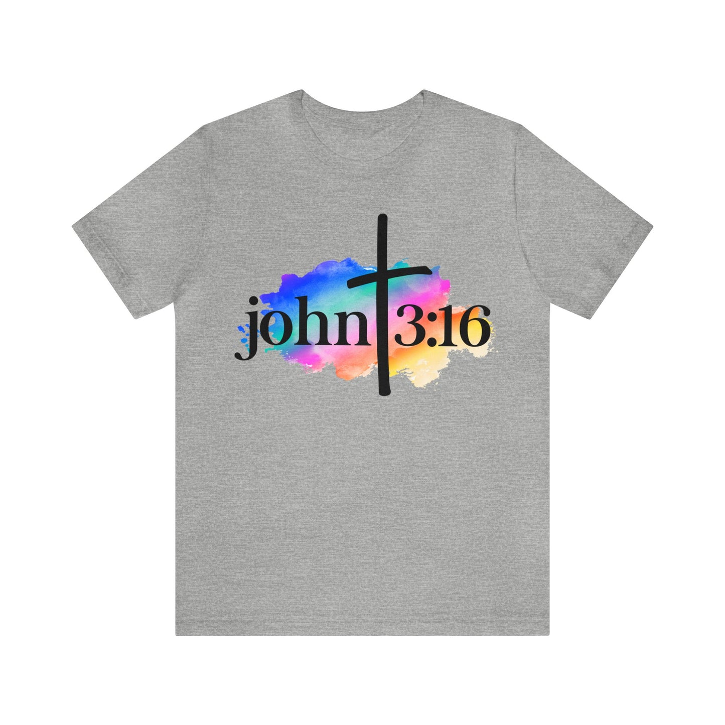 John 3:16 - Unisex Jersey Short Sleeve Tee