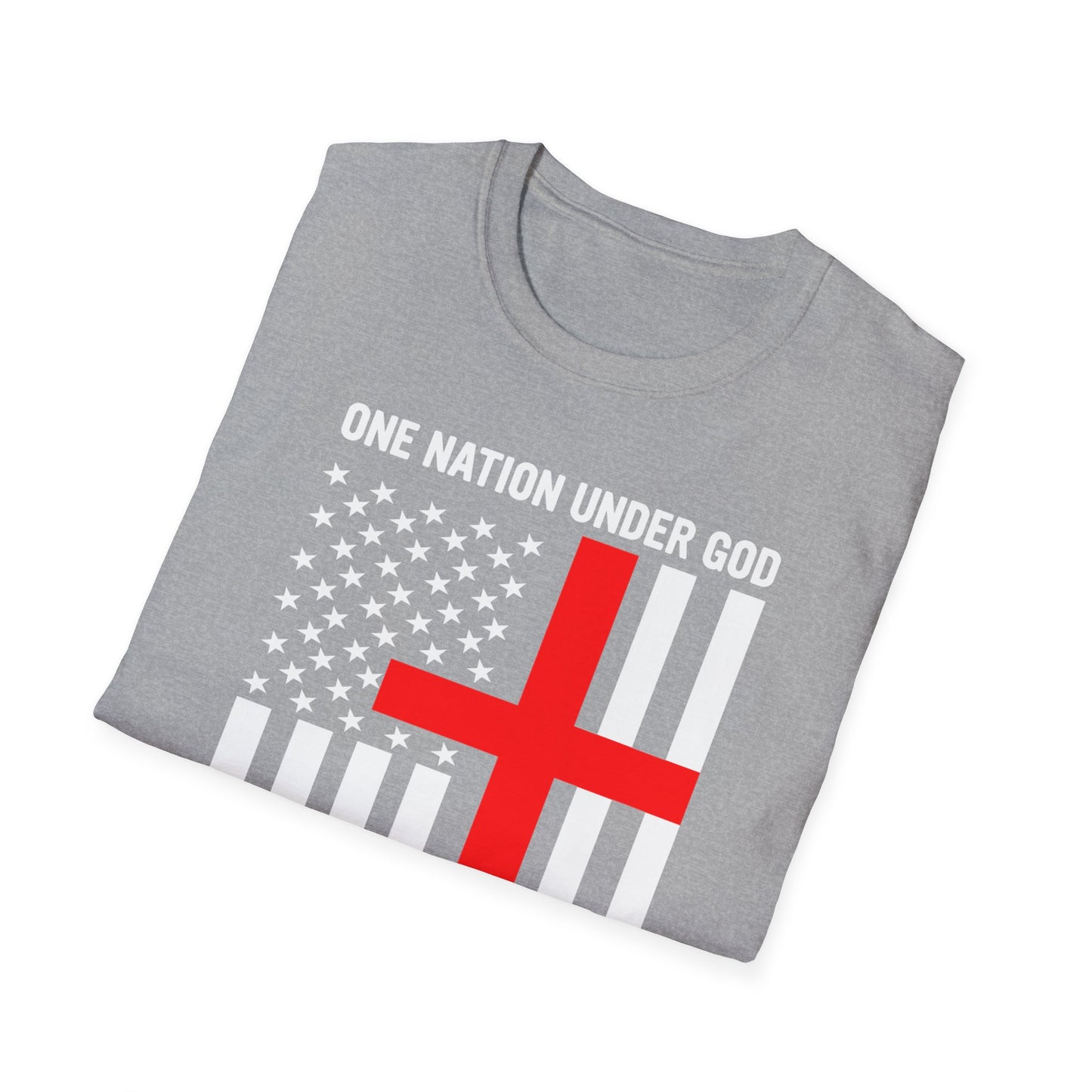 One Nation Under GOD - Unisex Softstyle T-Shirt