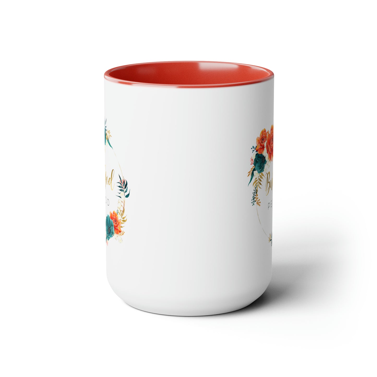 But GOD - Two-Tone Coffee Mugs, 15oz